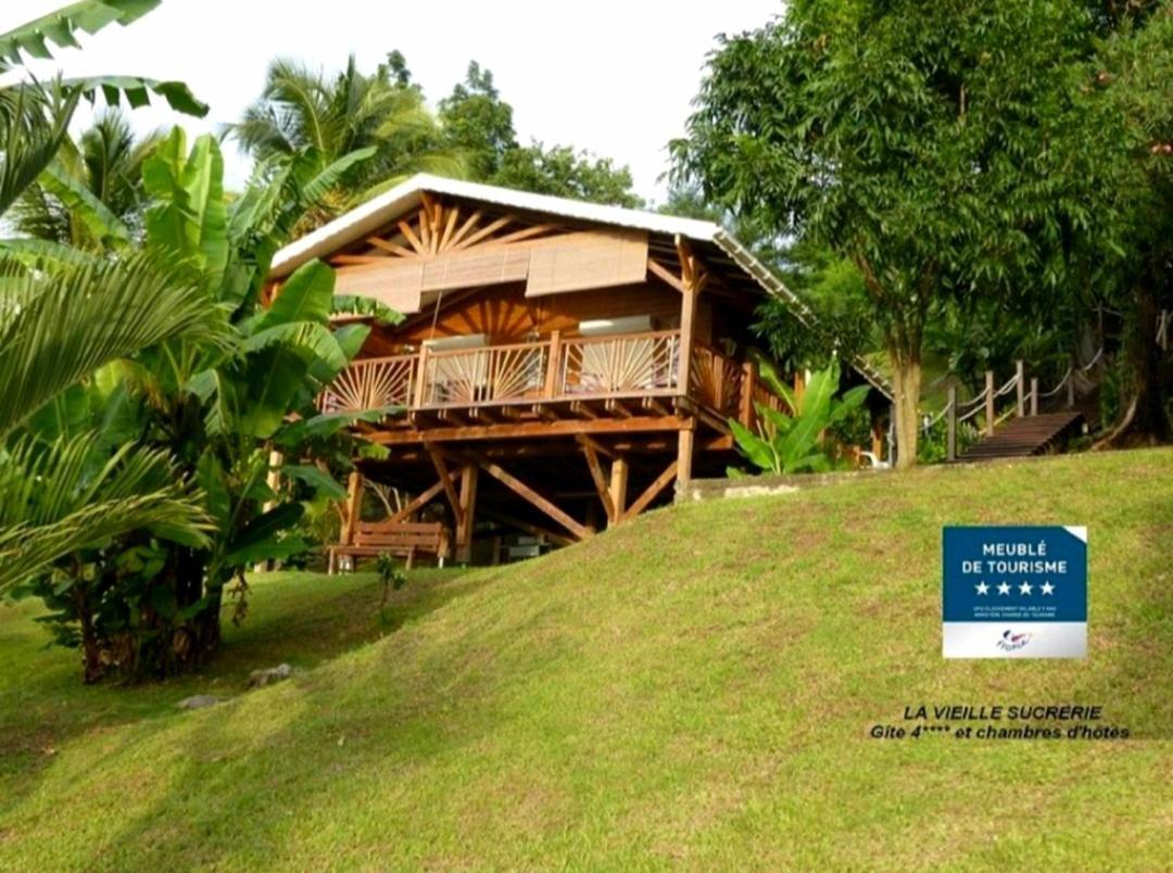 Gite 4 Etoiles, La Vieille Sucrerie St Claude Guadeloupe, Jacuzzi Spa Privatif, Vue Exceptionnelle Sur La Mer Des Caraibes Basse-Terre Zewnętrze zdjęcie