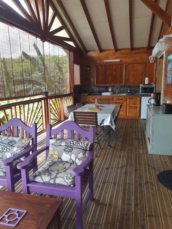 Gite 4 Etoiles, La Vieille Sucrerie St Claude Guadeloupe, Jacuzzi Spa Privatif, Vue Exceptionnelle Sur La Mer Des Caraibes Basse-Terre Zewnętrze zdjęcie