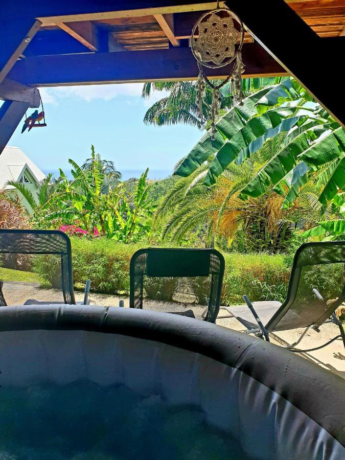 Gite 4 Etoiles, La Vieille Sucrerie St Claude Guadeloupe, Jacuzzi Spa Privatif, Vue Exceptionnelle Sur La Mer Des Caraibes Basse-Terre Zewnętrze zdjęcie