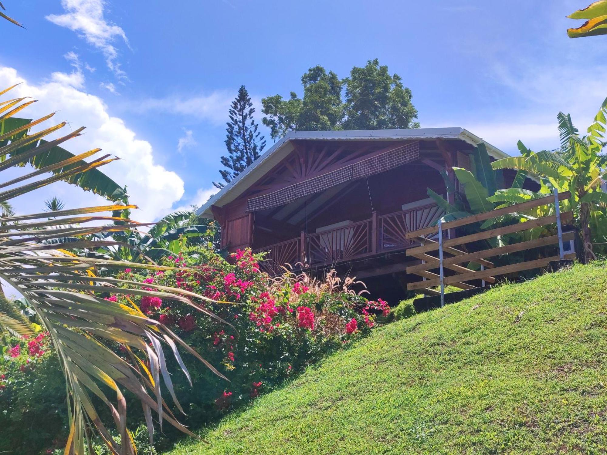 Gite 4 Etoiles, La Vieille Sucrerie St Claude Guadeloupe, Jacuzzi Spa Privatif, Vue Exceptionnelle Sur La Mer Des Caraibes Basse-Terre Zewnętrze zdjęcie